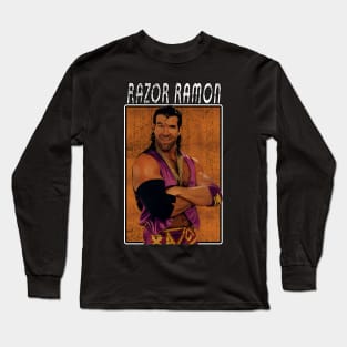 Vintage Wwe Razor Ramon Long Sleeve T-Shirt